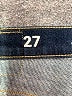 J.Crew Chevron-herringbone Blue Jeans Size 27 waist - photo 4