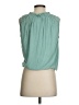 Left Coast by Dolan Teal Sleeveless Blouse Size XS - photo 2