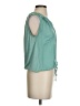 Left Coast by Dolan Teal Sleeveless Blouse Size XS - photo 4