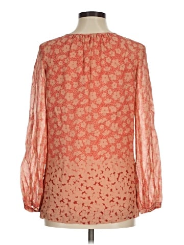Tory Burch Long Sleeve Silk Top (view 2)