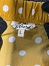 Blush 100% Polyester Polka Dots Yellow Casual Dress Size L - photo 7