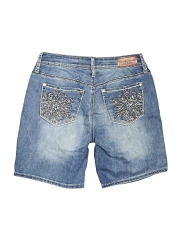 Hydraulic Denim Shorts (view 2)