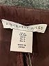 Sincerely Jules 100% Polyester Solid Brown Casual Skirt Size S - photo 4