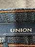 Union Chevron-herringbone Blue Jeans Size 27 waist - photo 7
