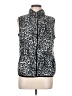 Laura Scott Animal Print Gray Black Vest Size M (estimated) - photo 1