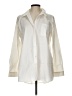 Cato Ivory Long Sleeve Button-Down Shirt Size L - photo 1