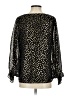 Vince Camuto 100% Polyester Black Long Sleeve Blouse Size S - photo 2