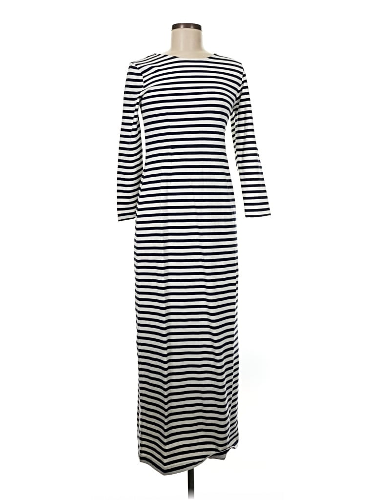 Pre-owned J.crew Collection Casual Dress In Silver
