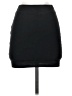 Shein Solid Black Casual Skirt Size XS - photo 2