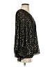 Vince Camuto 100% Polyester Black Long Sleeve Blouse Size S - photo 4