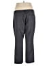 Lee 100% Polyester Solid Gray Dress Pants Size 18S - photo 2