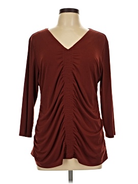 Susan Graver 3/4 Sleeve Top