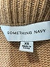 Something Navy Solid Tan Turtleneck Sweater Size XS - photo 7