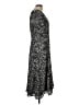 Talbots Floral Black Casual Dress Size 10 - photo 4