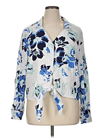 Ellen Tracy 3/4 Sleeve Blouse (view 1)