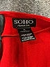 SOHO Apparel Ltd Solid Red Dress Pants Size XL - photo 4