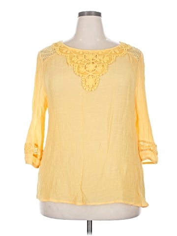 Zac & Rachel 3/4 Sleeve Blouse (view 1)