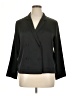 M&S Collection 100% Polyester Black 3/4 Sleeve Blouse Size 14 - photo 1