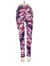 Aerie Print Purple Active Pants Size S - photo 1