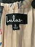 Lulus 100% Polyester Paisley Tan Ivory Casual Dress Size S - photo 7