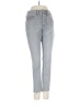 Express Chevron-herringbone Gray Jeans Size 2 (petite) - photo 1