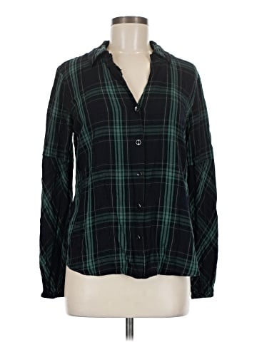 CAbi Long Sleeve Button-Down Shirt (view 1)