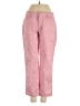 Garnet Hill Hearts Pink Casual Pants Size 00 - photo 1