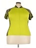 She Beest 100% Polyester Green Short Sleeve Top Size 2X - photo 1