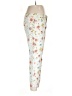 Vanilla Jeans Floral White Casual Pants Size 13 - photo 4