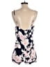 Bebop 100% Rayon Floral Blue Romper Size XS - photo 2