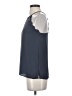 Ann Taylor LOFT 100% Polyester Gray Sleeveless Blouse Size XXS - photo 5