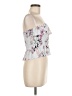 Candie's White Sleeveless Blouse Size M - photo 4