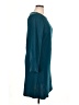 DKNY Solid Teal Casual Dress Size 14 - photo 4