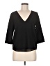 Cooper & Ella Black 3/4 Sleeve Top Size 6 - photo 1