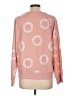 Splendid Print Pink Sweatshirt Size L - photo 2