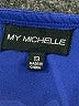 My Michelle 100% Polyester Blue Cocktail Dress Size 13 - photo 7