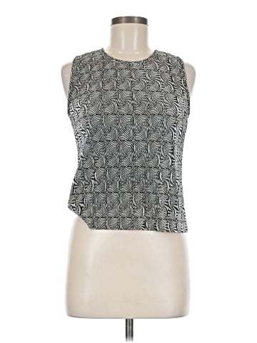 Plisse Sleeveless Top (view 1)