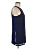 Express 100% Polyester Blue Sleeveless Blouse Size M - photo 4