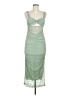 Unbranded 100% Polyester Green Cocktail Dress Size M - photo 1