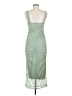 Unbranded 100% Polyester Green Cocktail Dress Size M - photo 2