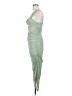 Unbranded 100% Polyester Green Cocktail Dress Size M - photo 5