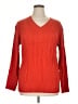 Unbranded 100% Polyester Red Pullover Sweater Size XL - photo 1