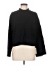 Cupshe Solid Black Turtleneck Sweater Size M - photo 1