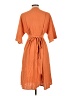 Assorted Brands Orange Casual Dress Size L - photo 2