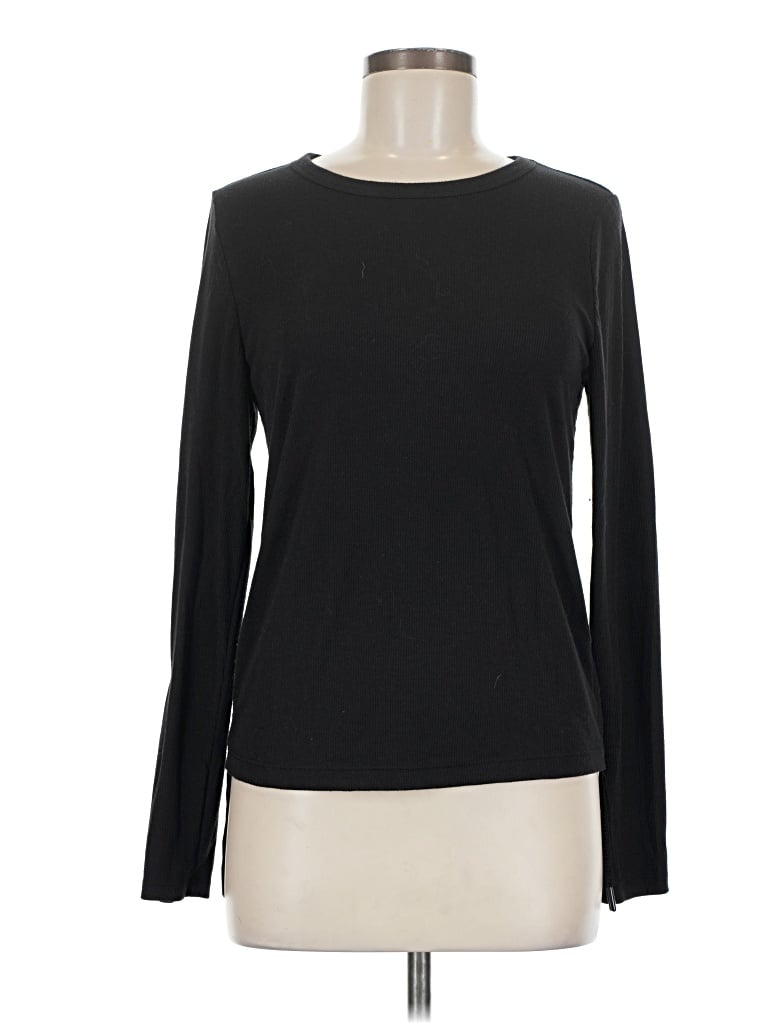 Pre-owned Joylab Long Sleeve T-shirt In Black