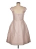 Halston Heritage Solid Tan Cocktail Dress Size 8 - photo 2
