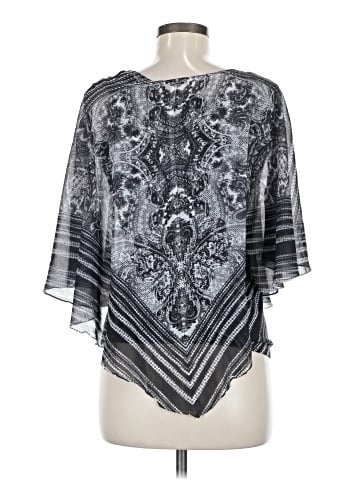 One World 3/4 Sleeve Blouse (view 2)
