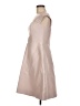 Halston Heritage Solid Tan Cocktail Dress Size 8 - photo 5