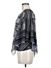 One World 100% Polyester Gray 3/4 Sleeve Blouse One size - photo 5