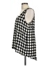 Pleione 100% Polyester Black Sleeveless Blouse Size L - photo 5